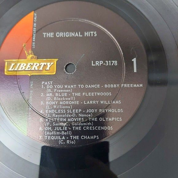 The Original Hits, Past & Present Vinyl Record LP - 1960 - Liberty LRP 3178 - Picture 7 of 9